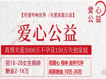 瑶海捐卵助孕生子 爱心志愿者招募